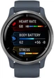 Спортивний годинник Garmin Venu 2 Silver Bezel with Granite Blue Case and Silicone Band (010-02430-10/00) - зображення 6
