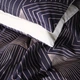 Простынь MirSon Бязь 17-0721 Cream and Grey Stripes 200x220 см (2200010686586) - изображение 4