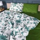 Простынь MirSon Бязь 17-0719 Foliage on White 200x220 см (2200010685466) - изображение 2