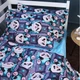 Простынь MirSon Бязь 17-0722 Tiny Panda 220x240 см (2200010687156) - изображение 5