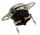 Термореле VJ Parts KSD 301 (70*C 10A, 250V) с кнопкой для утюгов и обогревателей - изображение 2