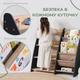 Полиця Goodevas Монтессорі стандартна 2в1 молочна для книг та іграшок (E624) - изображение 10