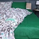 Простынь MirSon Бязь 17-0589 Dollars 220x240 (2200007047178) - изображение 1