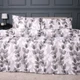 Комплект постельного белья в кроватку детский MirSon 110x140 см 17-0695 Silver Foliage Ranforce Elite (2200010452891) - изображение 1