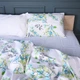 Простынь MirSon King Size 220x240 см 17-0707 Spring Branches Бязь (2200010618518) - изображение 4