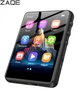 MP3 плеер ZAQE M4 Black, на 128 ГБ с Bluetooth 5.4, встроенный усилитель звука, HD динамик, HiFi Sound FM-радио + чехол, наушники - изображение 1
