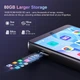 MP3/MP4 плеер Fanvace M36, на 80 ГБ, Bluetooth, WiFi, камера, динамик, ОС Android 13, Spotify Kids, Audible, Amazon Music, Play Store + чехол, наушники, защитная пленка - изображение 7