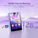 MP3 плеер ZAQE M4 Purple, на 128 ГБ с Bluetooth 5.4, встроенный усилитель звука, HD динамик, HiFi Sound FM-радио + чехол, наушники - изображение 7