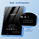 MP3 плеєр SWOFY M4 Black/Blue 64 ГБ Bluetooth 5.3 вбудований HD динамік, HiFi Sound Shuffle Single Loop FM-радіо + чохол, навушники - зображення 7