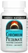 Хром пиколинат Source Naturals Chromium Picolinate 200 мкг 240 таблеток в упаковке (ARE-573896) - изображение 1