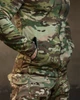 Тактическая флисовая кофта Patriot Мультикам военная мужская флиска с липучкой и сеткой полар 300 XL - изображение 7