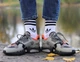 Чоловічі спортивні шкарпетки SuperSox високі Adidas, Білі 42-45р. - зображення 3
