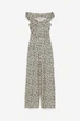 Комбинезон H&M 271182093 XL Светло-Бежевый/Черный горох - изображение 5