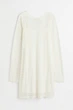 Платье кружевное H&M 271049609 XS Кремовый - изображение 1
