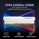 Оперативна пам'ять KingBank 16Gb DDR5-5600 MHz PC5-44800 Silver Heatsink з радіатором, 36-36-36-80, 1.35V, (K5.01.FP05DD7202) - зображення 1