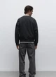 Світшот оверсайз H&M 420528 L Темно-сірий - изображение 3