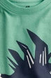 Футболка H&M 271216652_lightgreenfish 134 Зелений/Риба - зображення 2