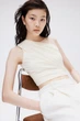 Топ H&M 271210949_cream XL Кремовый - изображение 1