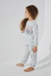 Піжама для дівчинки Nicoletta 85414 110-116 см Сірий - зображення 4