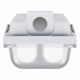Влагозащищенный корпус для светодиодных ламп (2) LEDVANCE DAMP PROOF 1200 2XLAMP HOUSING серый сверхпрочный поликарбонатный корпус IP65 1200 мм B08162PMXV - изображение 2