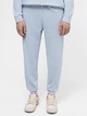 Штани Converse Chev Fleece Pant Ft Cloudy Daze Light Blue 10023873-050 3XS - зображення 3