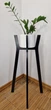 Подставка для вазонов WoodDecor косоногая высокая бук 210x880x500 мм Черный - изображение 1
