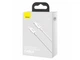Кабель Baseus CATLYS-02 Superior Series Fast Charging Type-C to Lightning PD 20W 0.25m white - изображение 5