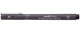 Лайнер браш Uni Pin Brush Fine Line 0.2-2мм темно-сірий (PINBR-200(S) DARK GREY) - зображення 2