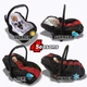 Всесезонный трансформер 4 в 1, вкладыш-конверт "All-Season Baby Travel CC", ART-0000682, чорный с красным - изображение 2