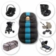 Всесезонный трансформер 4 в 1, вкладыш-конверт "All-Season Baby Travel CC", ART-0000687, чорный с голубым - изображение 4