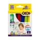 Фломастеры ZiBi Superwashable 6 цветов (ZB.2816) - изображение 1