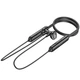 Беспроводные Bluetooth наушники Hoco ES67 Perception neckband 20h для спорта Black - изображение 4