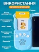 Детский планшет 2в1 развивающий обучающий английскому Монтессори JoyPro Y5 Цветной портативный 150мАч LCD дисплей для рисования с интерактивными говорящими карточками детям от 3х лет для изучения англ языка Зарядка USB Type-C в компллекте (Голубой) - изображение 6
