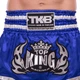 Шорти для тайського боксу та кікбоксингу TOP KING TKTBS-094 (сатин, нейлон, р-р L, синій) - изображение 4
