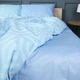 Комплект постельного белья MirSon Полуторный 143х210 см 17-0628&nbsp;Diamond&nbsp;Blue Бязь (2200008462901) - изображение 3