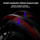 Проводные компьютерные наушники iPega PG-R015 Gaming |проводная игровая гарнитура, 50-мм динамики, USB + 3.5 мм, всенаправленный микрофон с шумоподавлением, RGB-подсветка, для ПК и ноутбуков| Черно-красный - изображение 7