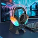 Игровые наушники с микрофоном HOCO W109 Plus RGB для компьютера ноутбука |USB 7.1, 2 м| Черный - изображение 8