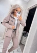 Fashions • Костюм жіночий прогулянковий Dannie Fashions 50-52 мокко (#503/а-ел) - зображення 6