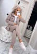 Fashions • Костюм жіночий прогулянковий Dannie Fashions 50-52 мокко (#503/а-ел) - зображення 8