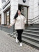 Fashions • Жіноча куртка Адалін Fashions 74 світло-бежевий (мод 08-мк) - зображення 6