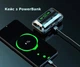 Беспроводные вакуумные Bluetooth наушники с кейсом TWS BTH-F9-5 сенсорные Черные - изображение 8