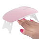 Мини лампа для сушки ногтей и маникюра, лампа сушилка для гель лака UV LED SUN - изображение 3