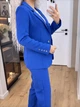 Fashions • Женский брючный костюм Вивальди Fashions 42-44 электрик (2207-бу) - изображение 4