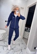 Fashions • Костюм жіночий прогулянковий Dannie Fashions 58-60 темно-синій (#503/а-ел) - зображення 6