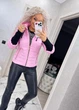 Fashions • Куртка женская с довязом "Dream" Fashions 44 розовый (№3508/а-мк) - изображение 2