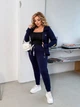 Fashions • Костюм жіночий прогулянковий Dannie Fashions 50-52 темно-синій (#503-ел) - зображення 1