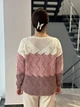 Fashions • Свитер женский Соломия Fashions 42-56 пудра (763-нс) - изображение 2