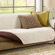 Двусторонняя накидка на диван Чехол для мебели водонепроницаемый SafeSofa Couch Coat Коричневый/Белый - изображение 2