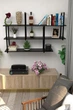 Настенная полка в стиле лофт EcoLoft Эстера DSP-1186 Черный - изображение 3