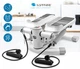 Тренажер Степпер для фитнеса 2в1 Sapphire SG-1090S TWIST STEPPER с эспандерами до 120 кг Белый - изображение 6
